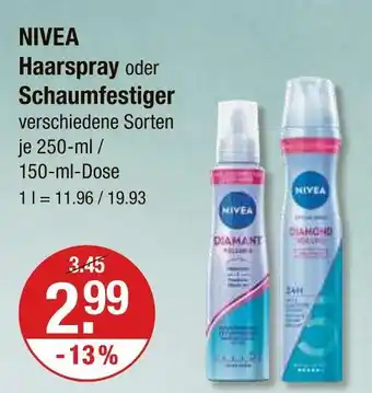 V Markt Nivea haarspray Angebot