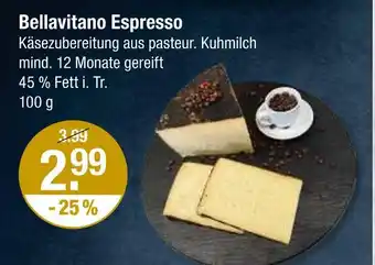 V Markt Bellavitano espresso Angebot