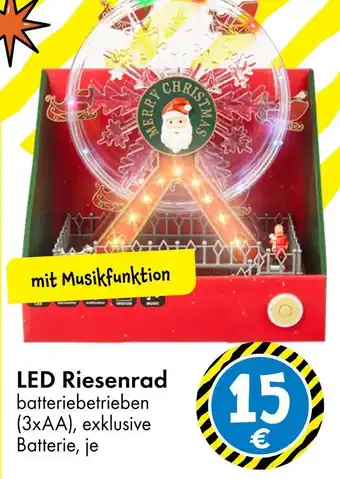 TEDi Led riesenrad Angebot