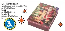 TEDi Geschenkboxen Angebot