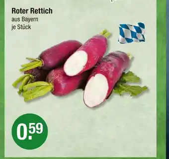 V Markt Roter rettich Angebot