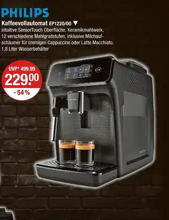 V Markt Philips kaffeevollautomat ep1220/00 Angebot