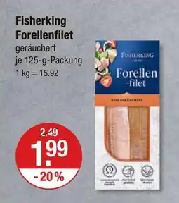 V Markt Fisherking forellenfilet Angebot