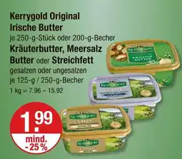 V Markt Kerrygold original irische butter kräuterbutter Angebot