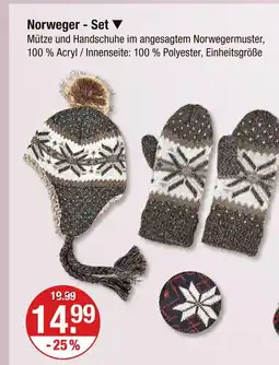 V Markt Norweger - set Angebot