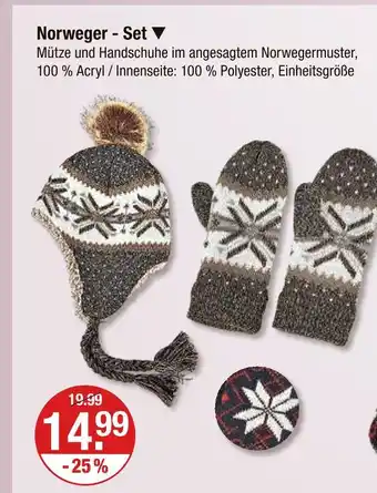 V Markt Norweger - set Angebot