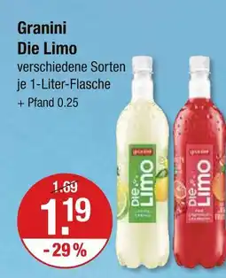 V Markt Granini die limo Angebot