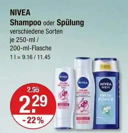 V Markt Nivea shampoo Angebot