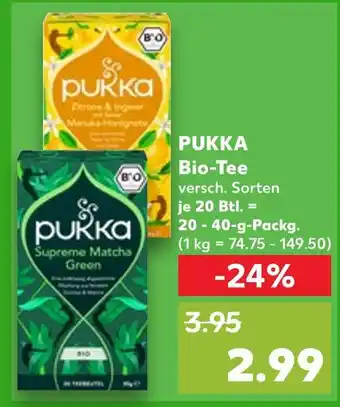 Kaufland Pukka zitrone & ingwer Angebot
