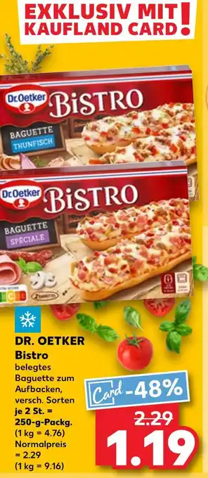 Kaufland Dr. oetker bistro Angebot
