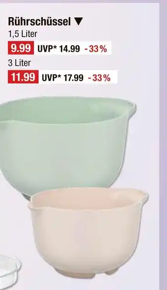 V Markt Rührschüssel Angebot