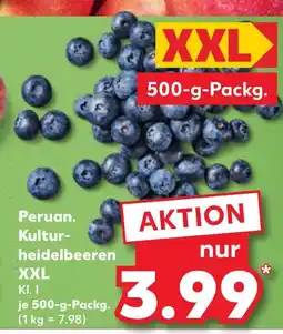 Kaufland Peruanische kulturheidelbeeren xxl Angebot
