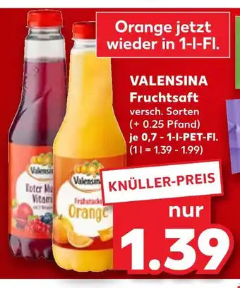 Kaufland Valensina fruchtsaft orange Angebot