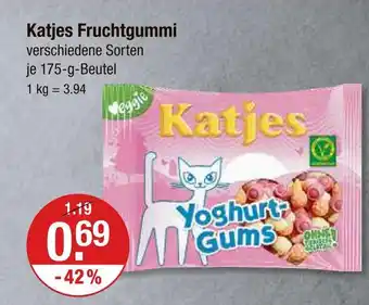 V Markt Katjes fruchtgummi Angebot