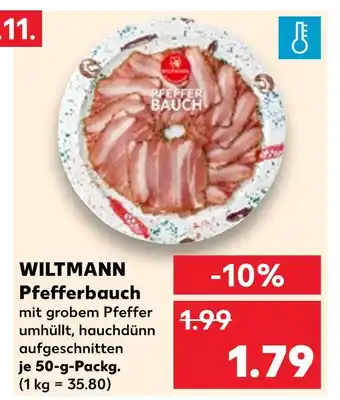 Kaufland Wiltmann pfefferbauch Angebot