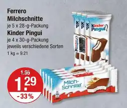 V Markt Ferrero milchschnitte Angebot