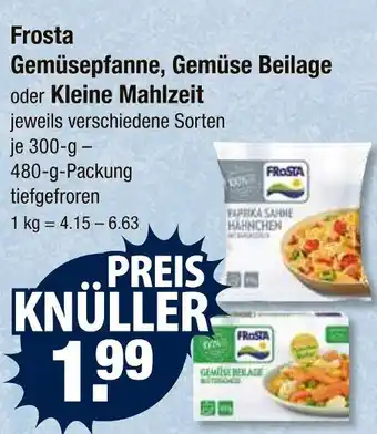 V Markt Frosta gemüsepfanne Angebot