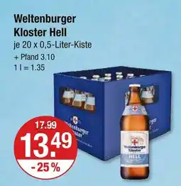 V Markt Weltenburger kloster hell Angebot
