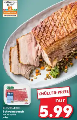 Kaufland K-PURLAND Schweinebauch Angebot