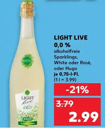 Kaufland Light live white Angebot