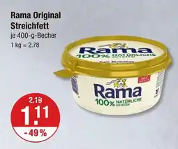V Markt Rama original streichfett Angebot