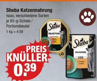 V Markt Sheba katzennahrung selection Angebot