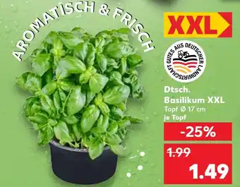Kaufland Dtsch. basilikum xxl Angebot