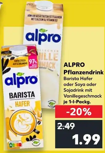 Kaufland Alpro barista hafer Angebot