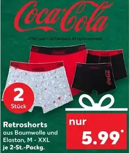 Kaufland Coca-cola retroshorts Angebot