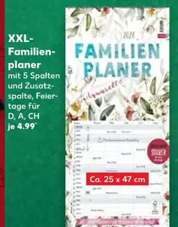 Kaufland Xxl-familienplaner Angebot
