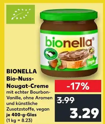 Kaufland Bionella bio-nuss-nougat-creme Angebot