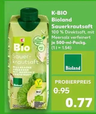 Kaufland Bioland sauerkrautsaft Angebot