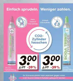 V Markt Quick connect co2-zylinder Angebot