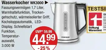 V Markt Wasserkocher wk3000 Angebot