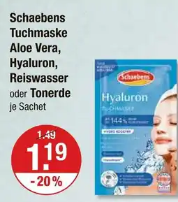 V Markt Schaebens tuchmaske aloe vera Angebot