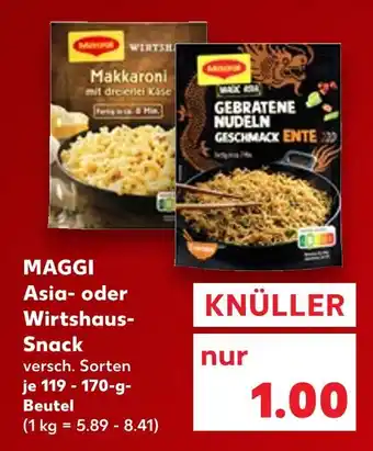 Kaufland Maggi asia-snack Angebot