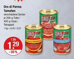 V Markt Oro di parma tomaten passiert Angebot
