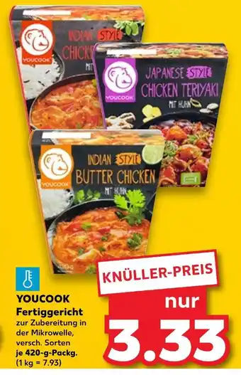 Kaufland Youcook indian style chicken curry Angebot