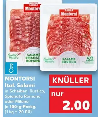 Kaufland Montorsi salame spianata romana Angebot