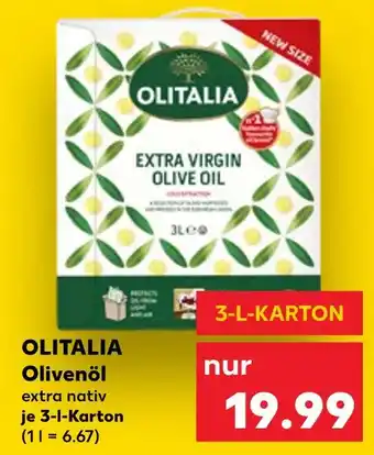 Kaufland Olitalia extra virgin olive oil Angebot