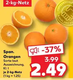 Kaufland Span. orangen Angebot