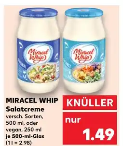 Kaufland Miracel whip salatcreme original Angebot