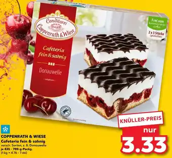 Kaufland Coppenrath & wiese cafeteria fein & sahnig donauwelle Angebot