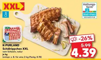 Kaufland K-purland schälrippchen xxl Angebot