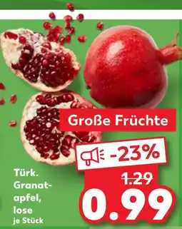 Kaufland Türk. granatapfel Angebot