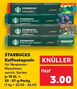 Kaufland Starbucks colombia kaffeekapseln Angebot
