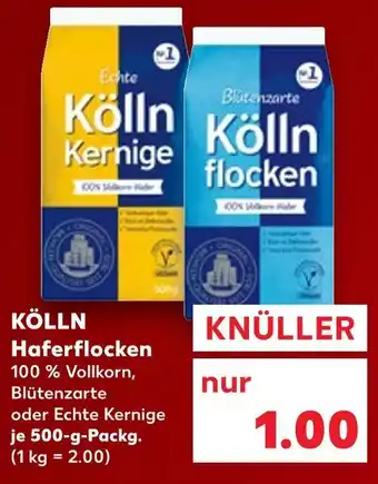 Kaufland Kölln blütenzarte haferflocken Angebot