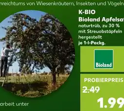 Kaufland Bioland bioland apfelsaft Angebot