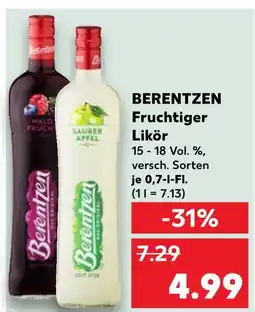 Kaufland Berentzen fruchtiger likör waldfrucht Angebot