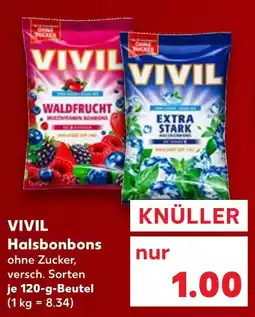Kaufland Vivil waldfrucht halsbonbons Angebot